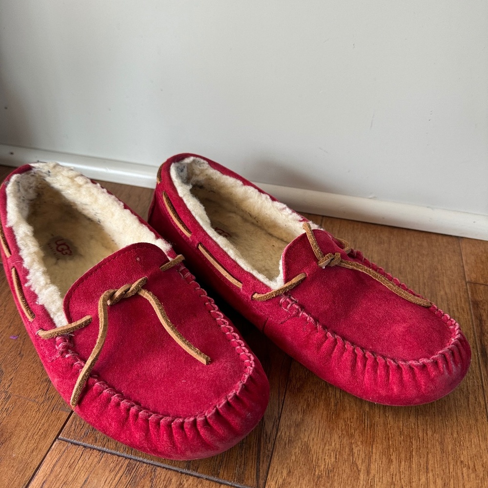 Ugg men slippers loafers size 10